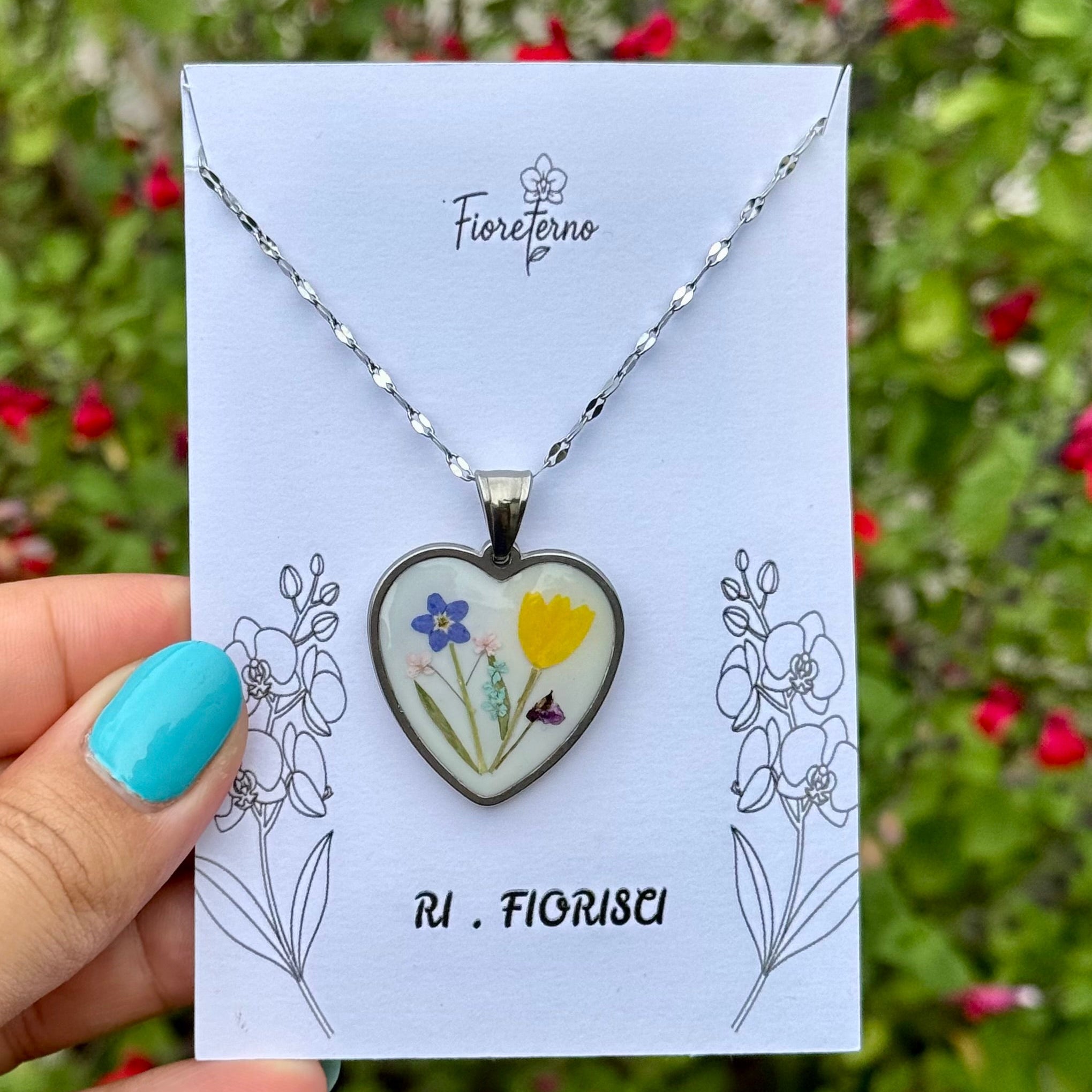 Ciondolo Cuore di Primavera